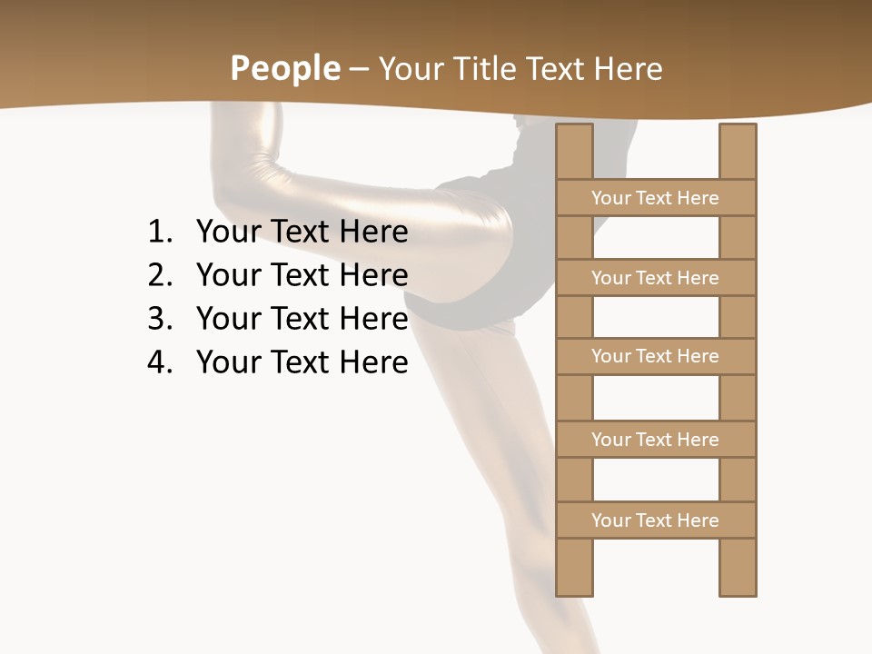 Behavior Jump Elegance PowerPoint Template