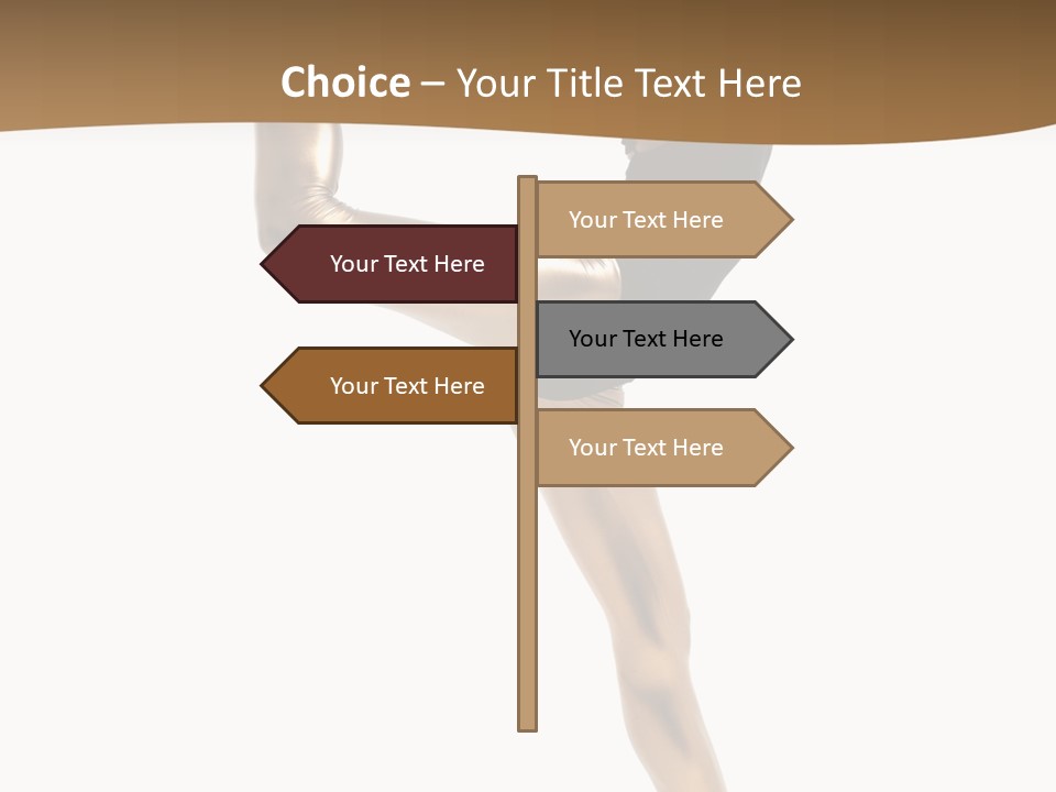 Behavior Jump Elegance PowerPoint Template