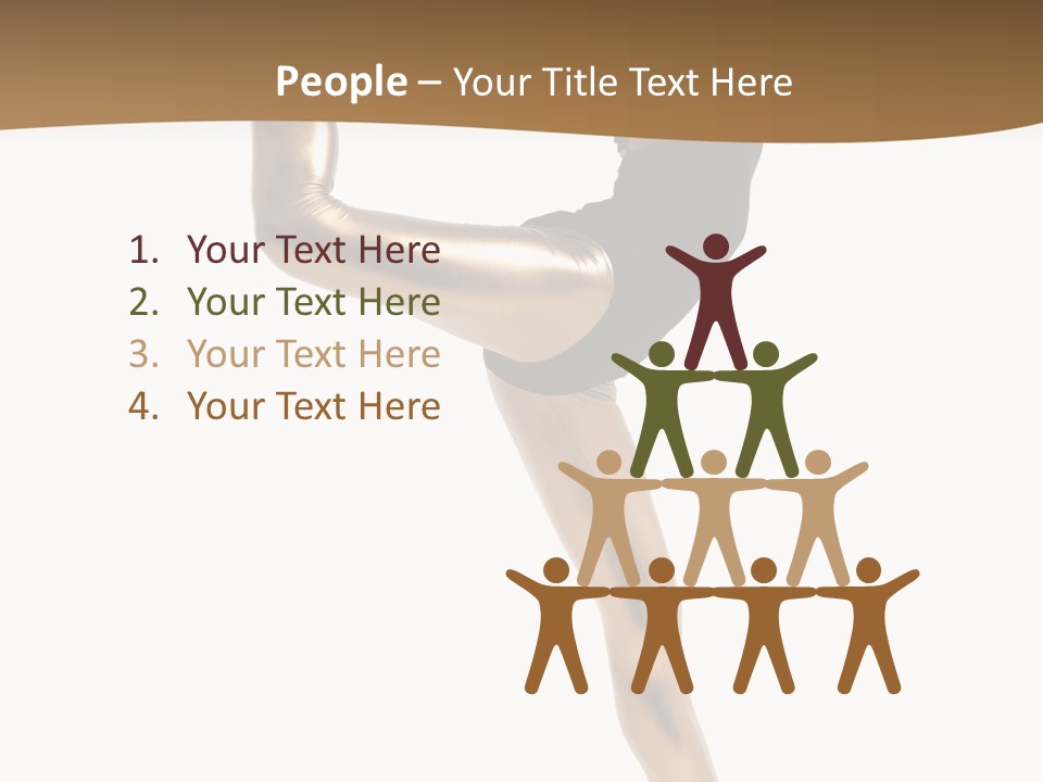 Behavior Jump Elegance PowerPoint Template