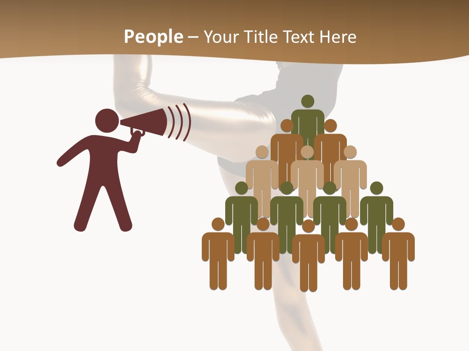 Behavior Jump Elegance PowerPoint Template