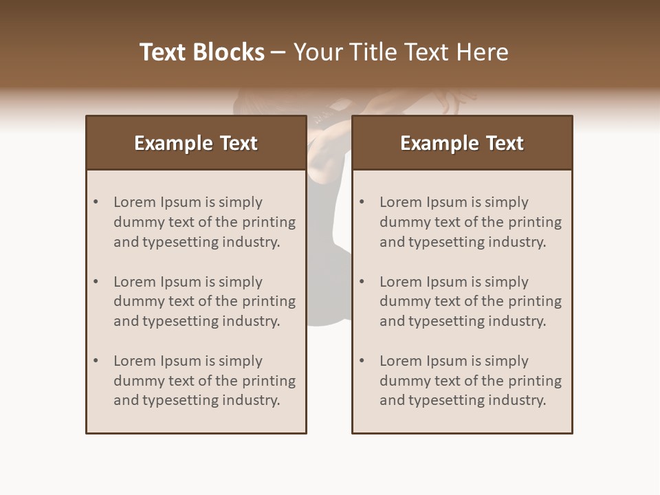 Lifestyle Temptation Agility PowerPoint Template