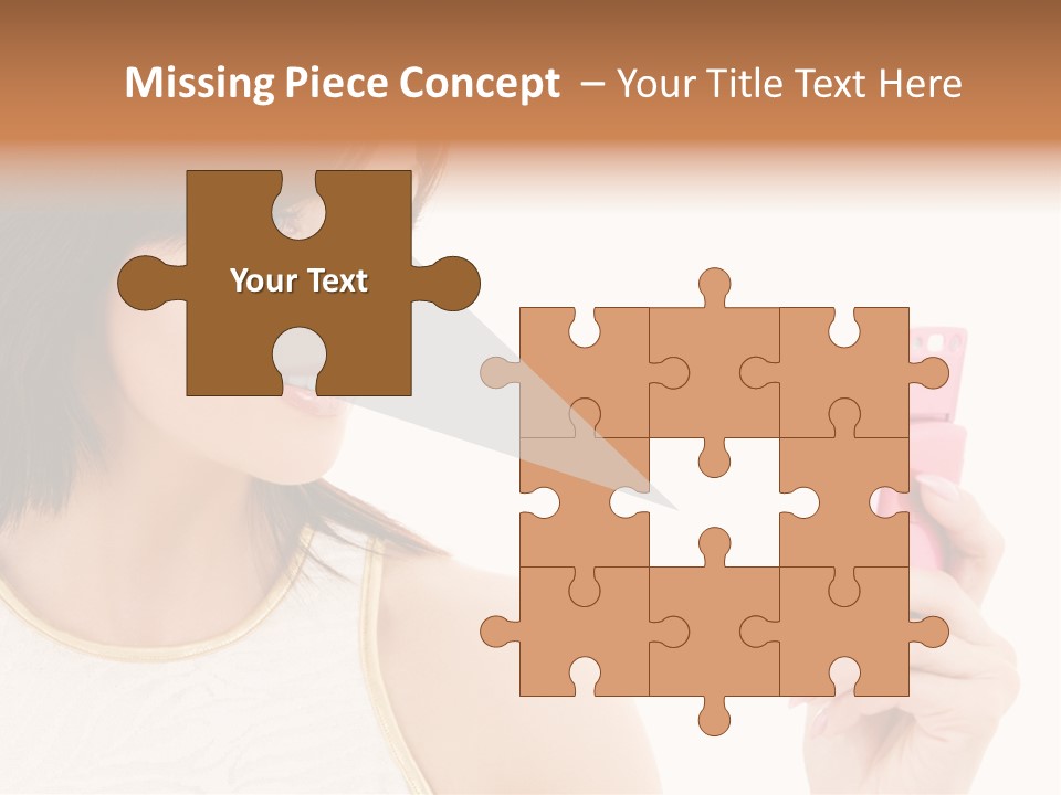 Sms Chatting Pink PowerPoint Template