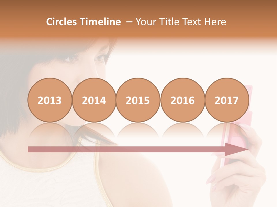 Sms Chatting Pink PowerPoint Template
