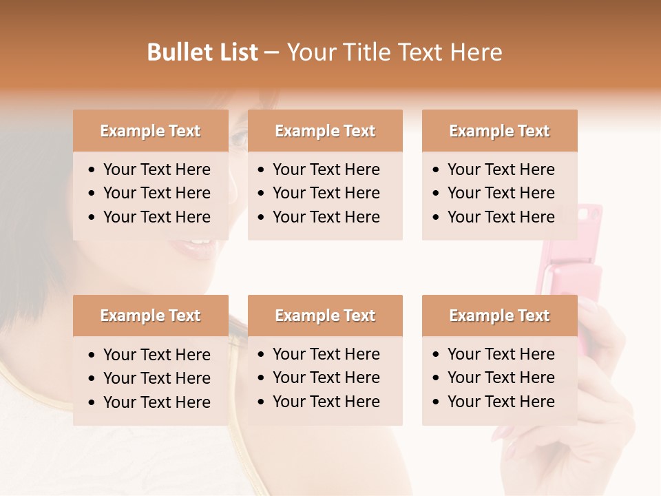Sms Chatting Pink PowerPoint Template