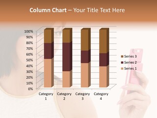 Sms Chatting Pink PowerPoint Template