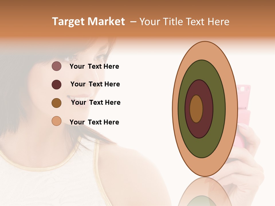 Sms Chatting Pink PowerPoint Template
