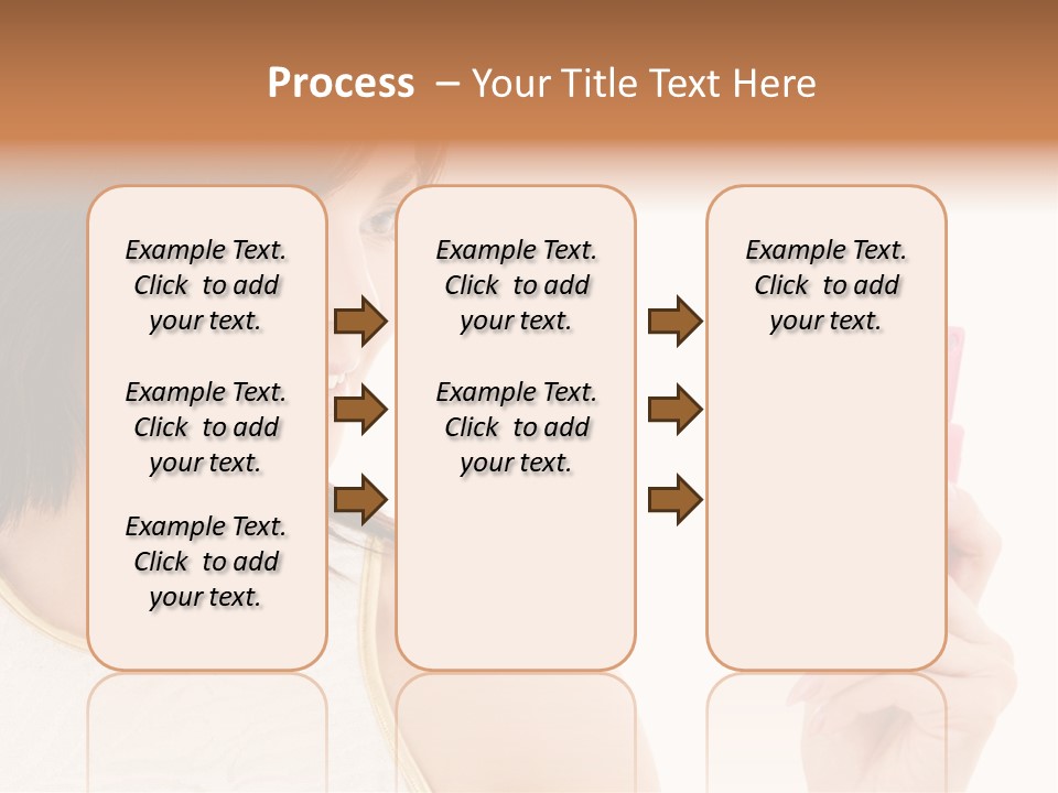 Sms Chatting Pink PowerPoint Template