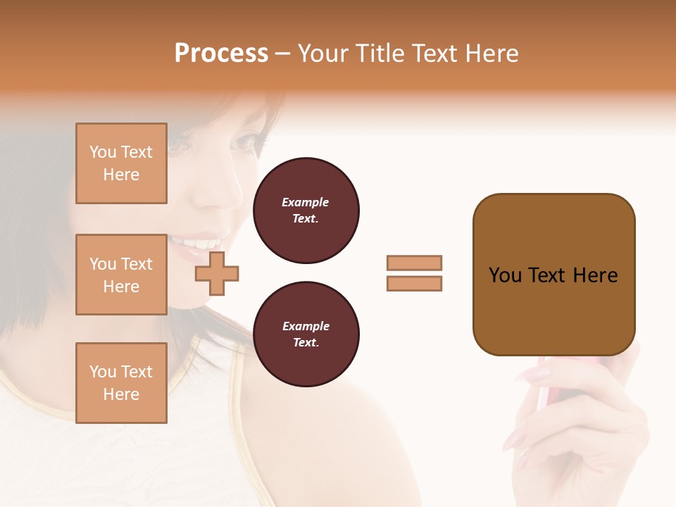 Sms Chatting Pink PowerPoint Template
