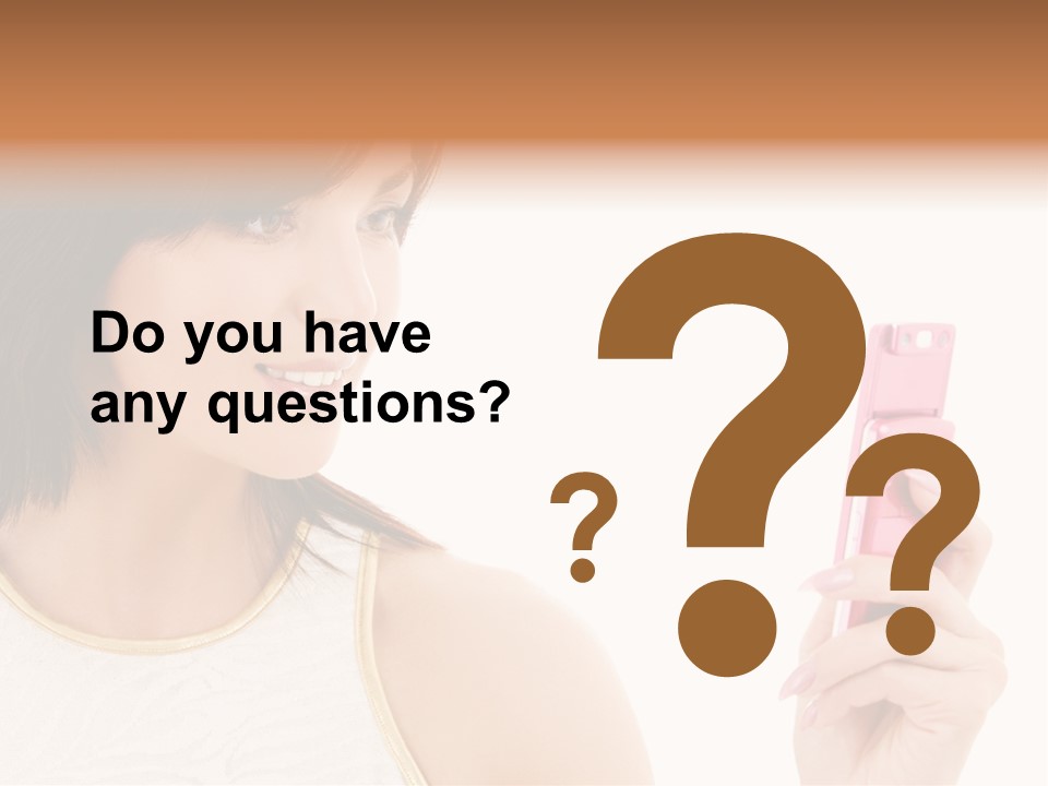 Sms Chatting Pink PowerPoint Template