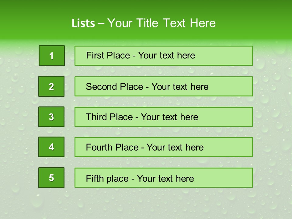 Relaxation Pump Concepts PowerPoint Template