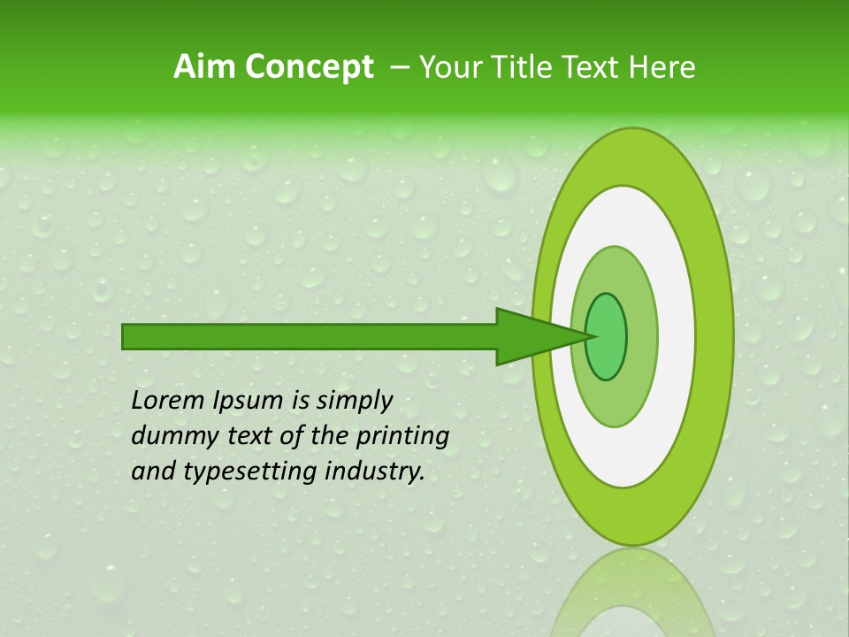 Relaxation Pump Concepts PowerPoint Template