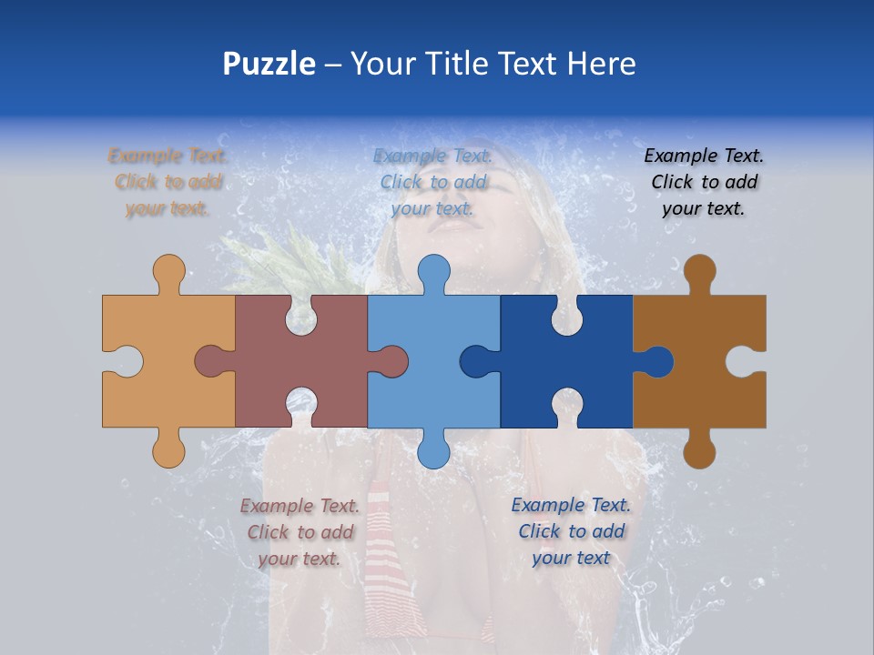 Pumpjack Natural Pump PowerPoint Template