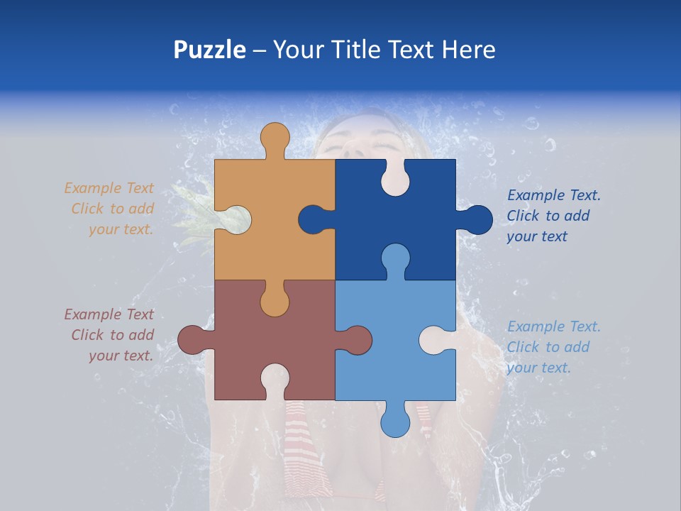 Pumpjack Natural Pump PowerPoint Template