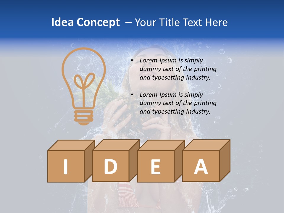 Pumpjack Natural Pump PowerPoint Template
