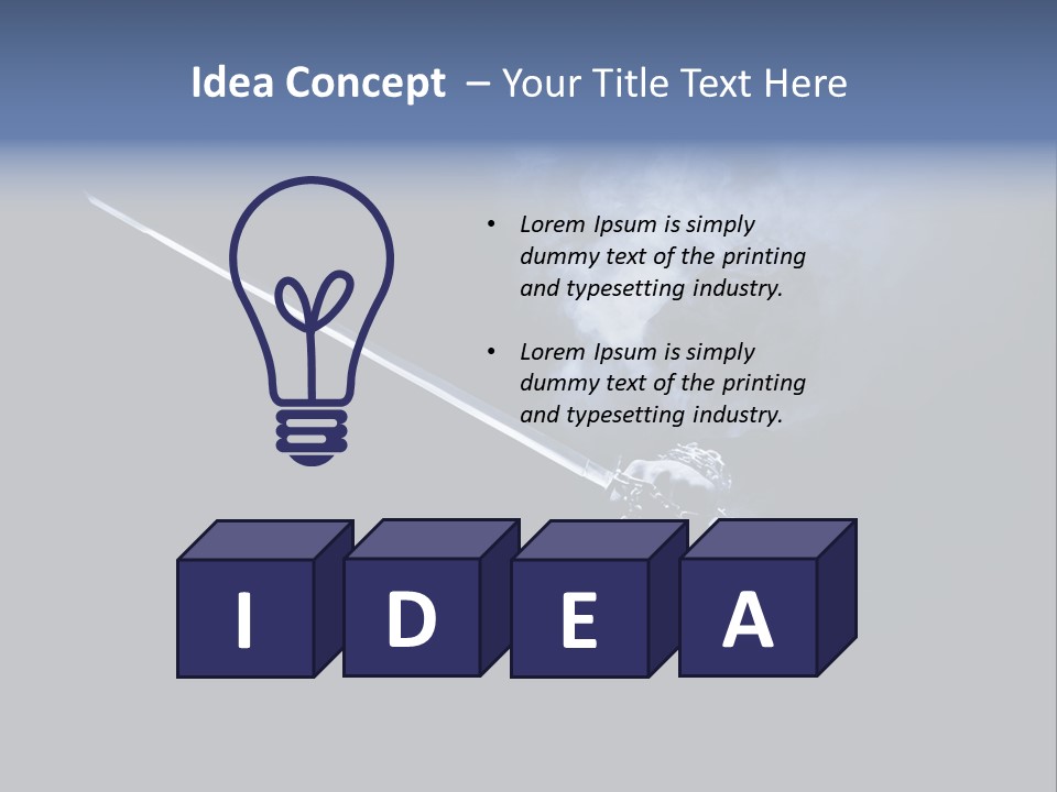 Demon Costume Orient PowerPoint Template