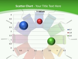 Green Rollers Wheel PowerPoint Template