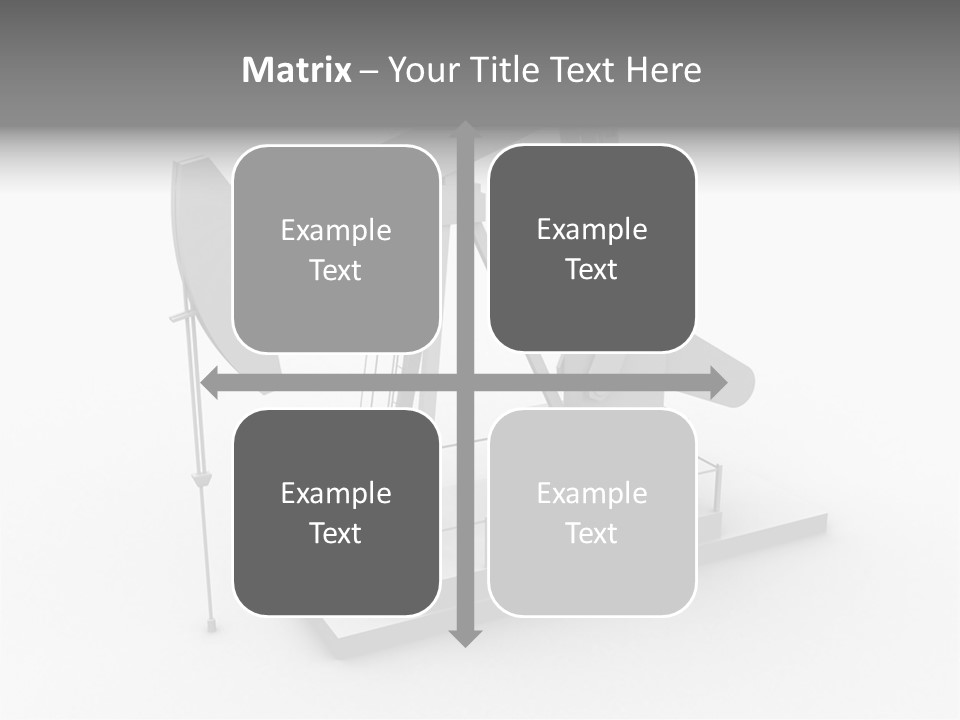 Pumpjack Natural Pump PowerPoint Template