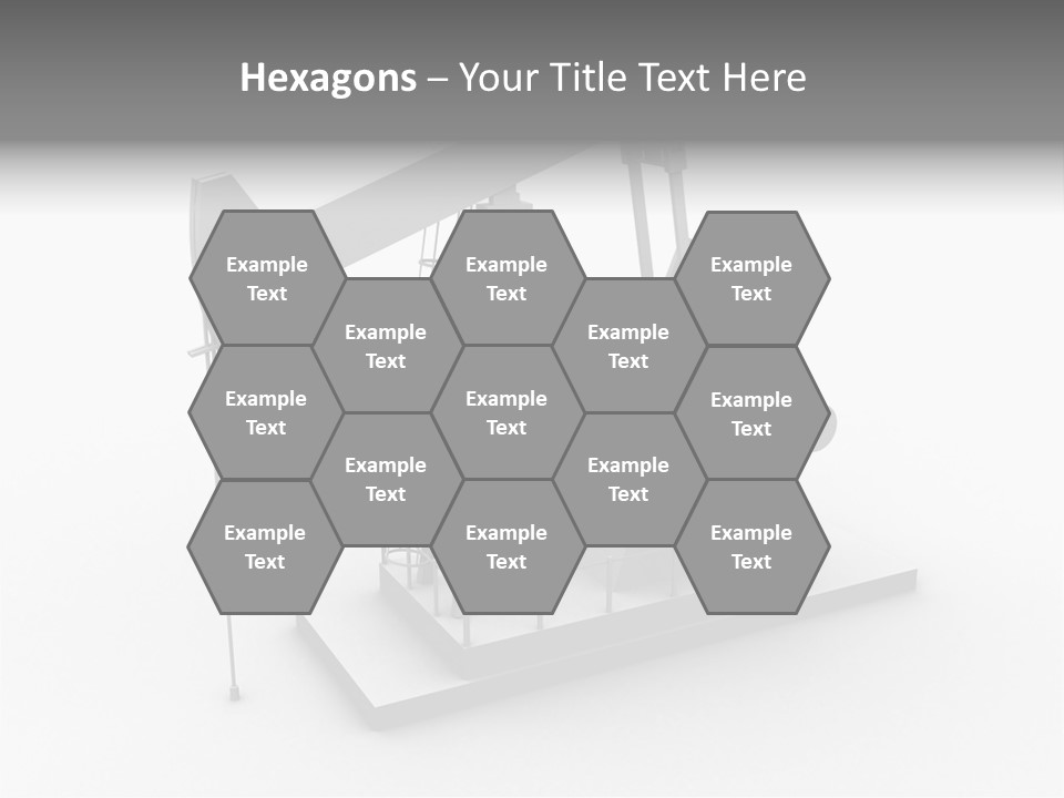 Pumpjack Natural Pump PowerPoint Template