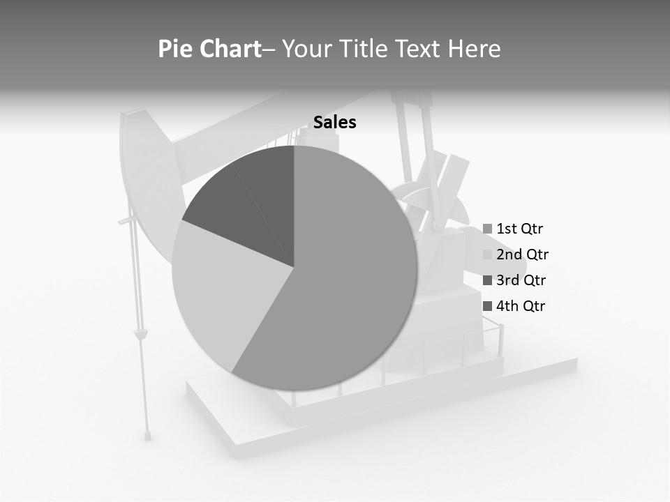 Pumpjack Natural Pump PowerPoint Template