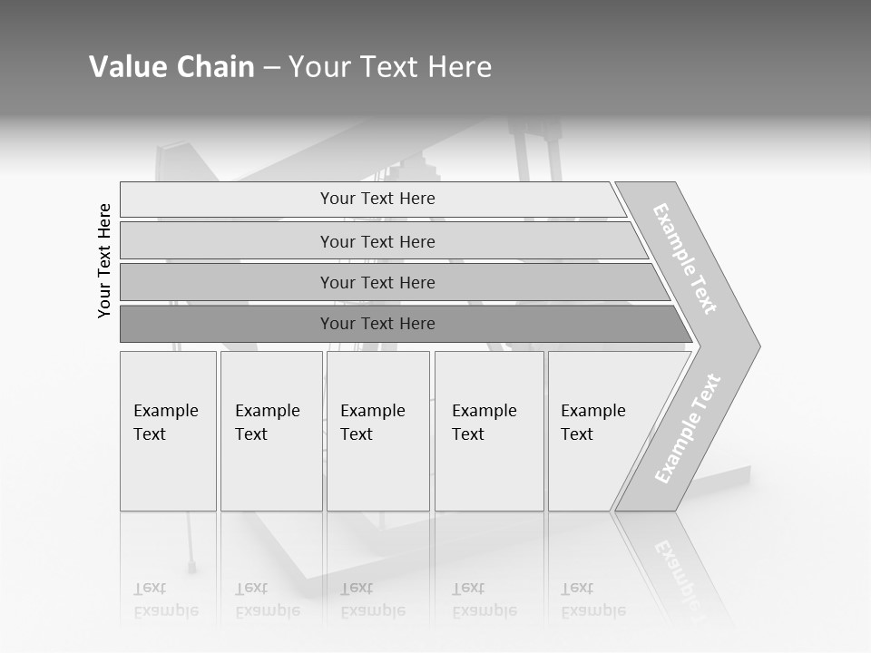 Pumpjack Natural Pump PowerPoint Template