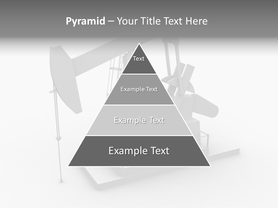 Pumpjack Natural Pump PowerPoint Template