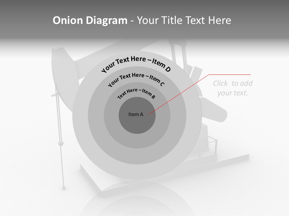 Pumpjack Natural Pump PowerPoint Template