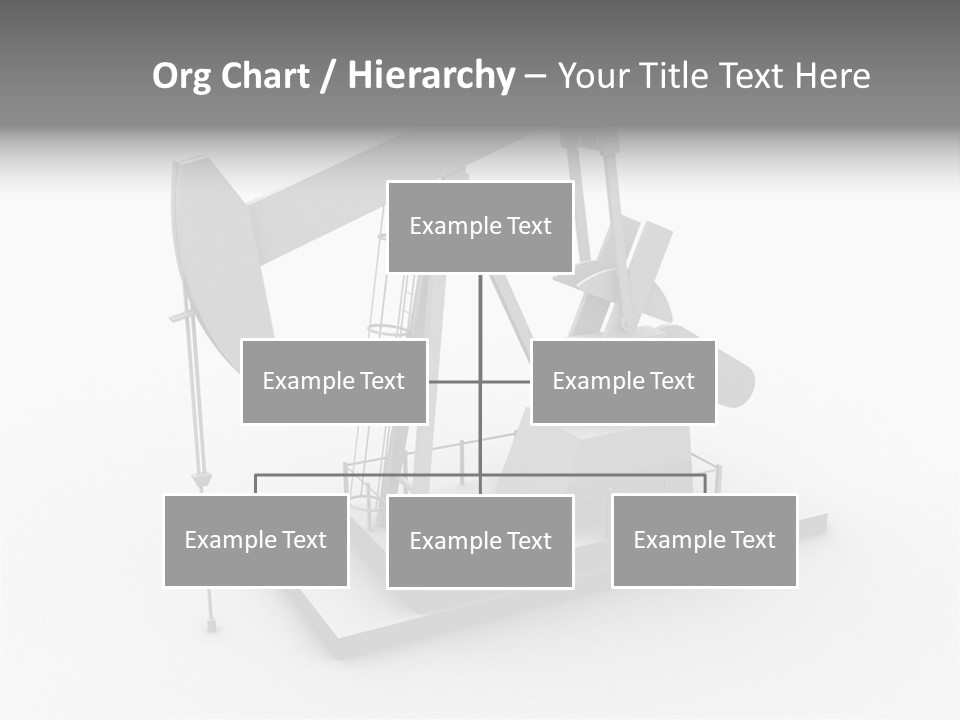 Pumpjack Natural Pump PowerPoint Template
