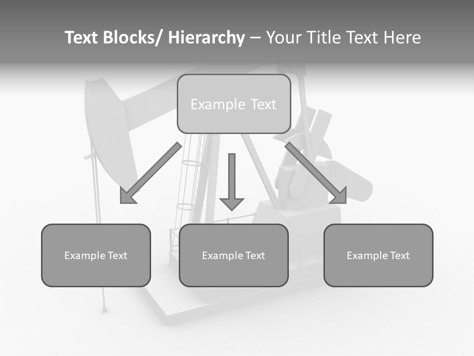 Pumpjack Natural Pump PowerPoint Template