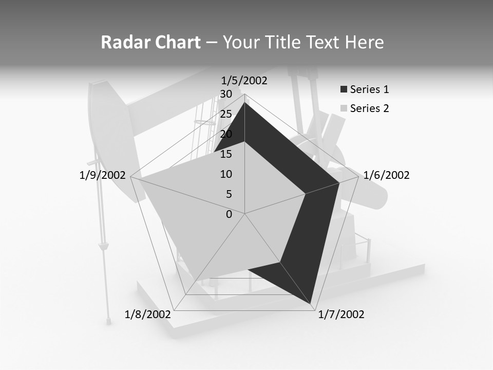 Pumpjack Natural Pump PowerPoint Template