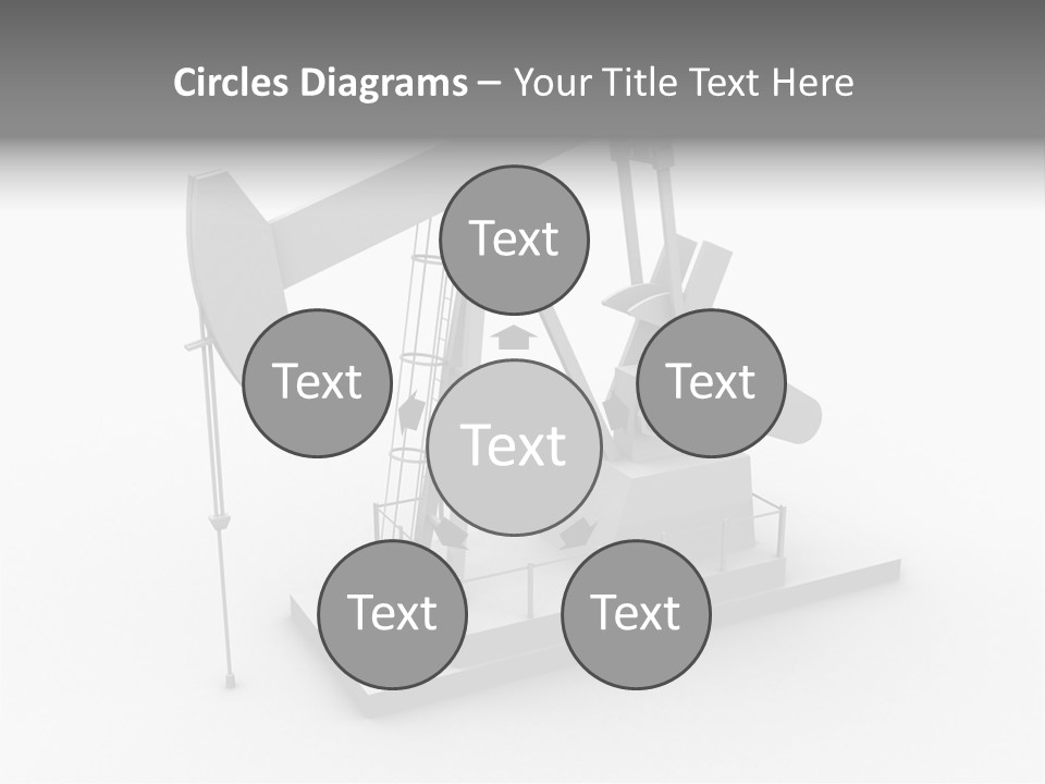 Pumpjack Natural Pump PowerPoint Template