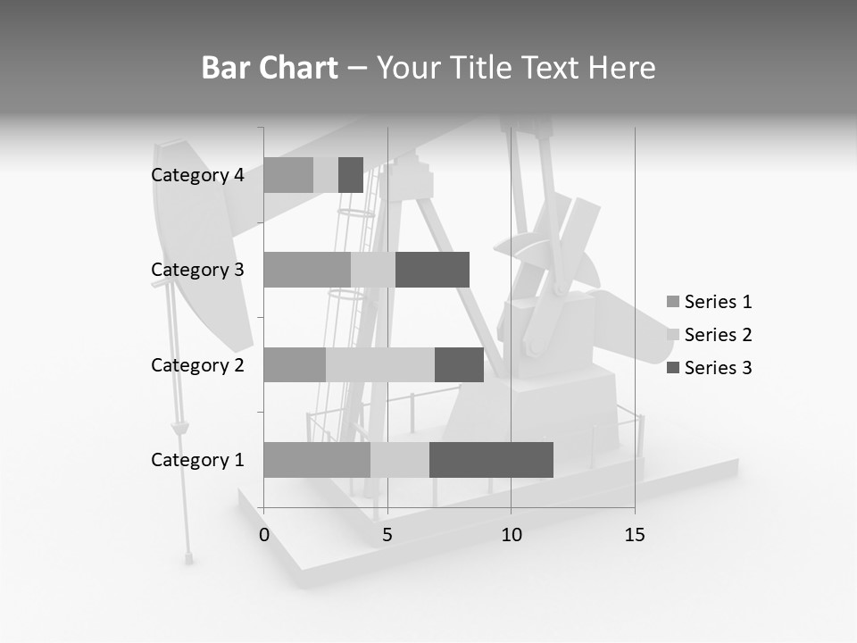 Pumpjack Natural Pump PowerPoint Template