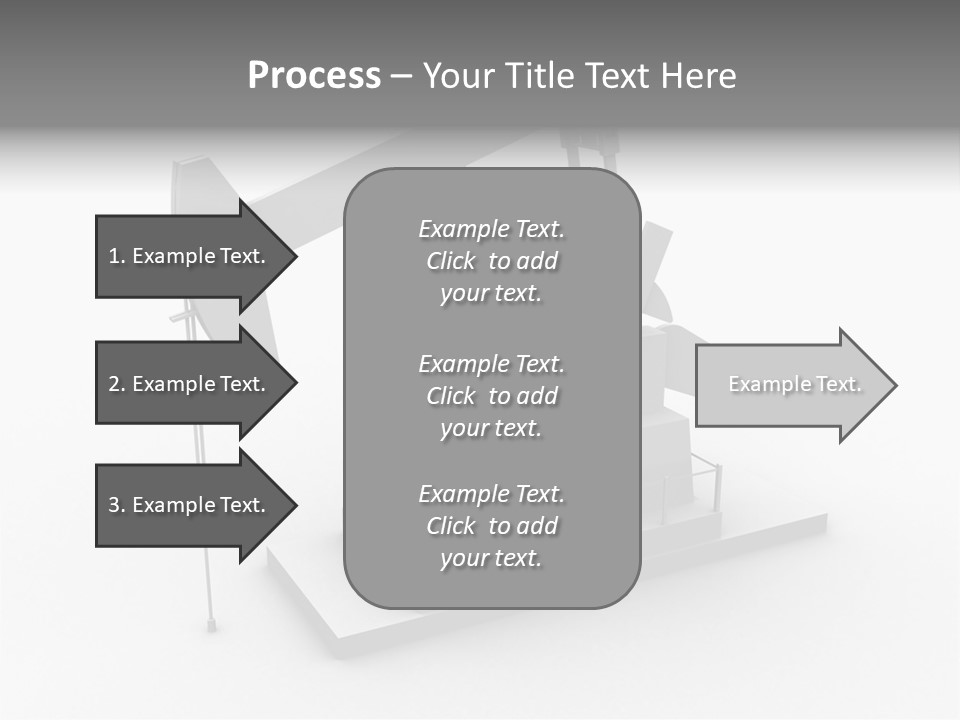 Pumpjack Natural Pump PowerPoint Template