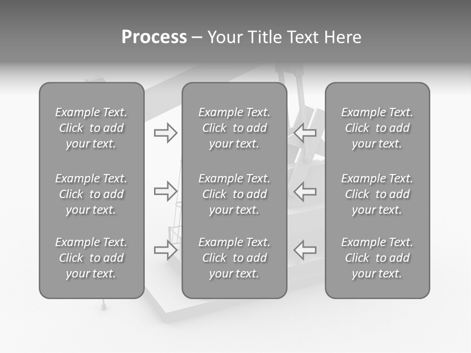 Pumpjack Natural Pump PowerPoint Template