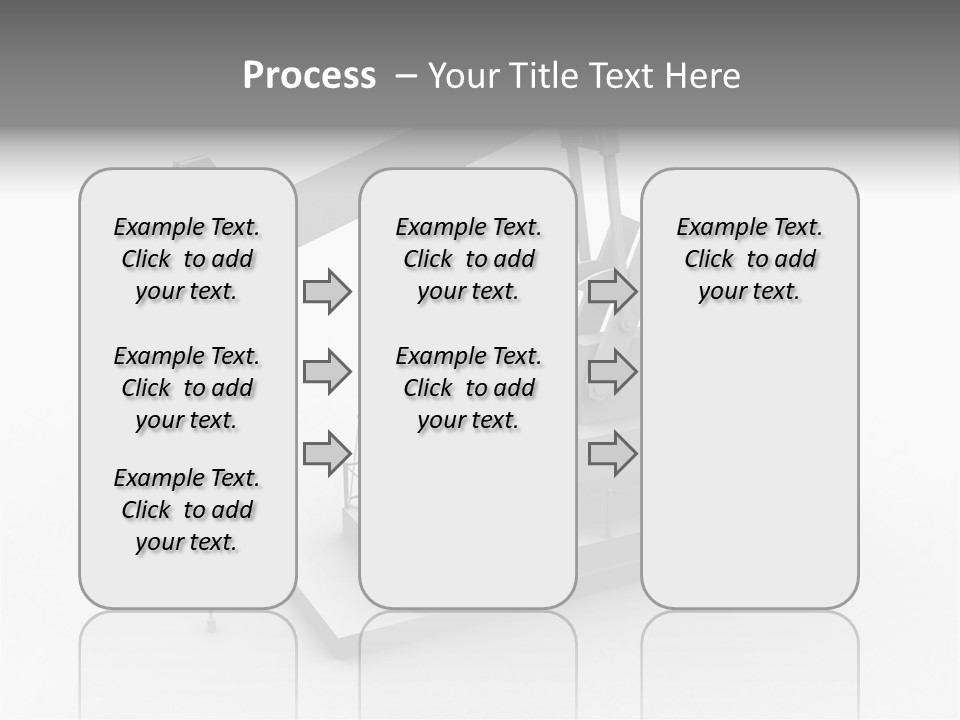 Pumpjack Natural Pump PowerPoint Template
