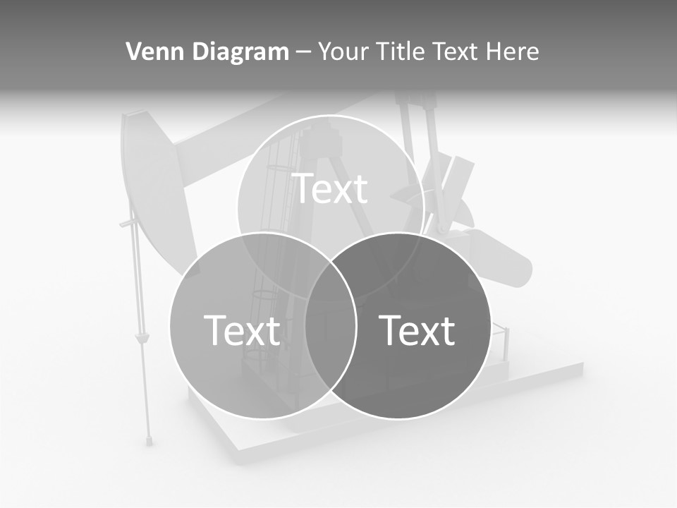Pumpjack Natural Pump PowerPoint Template