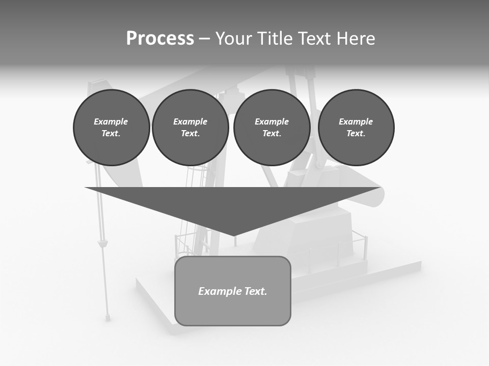 Pumpjack Natural Pump PowerPoint Template