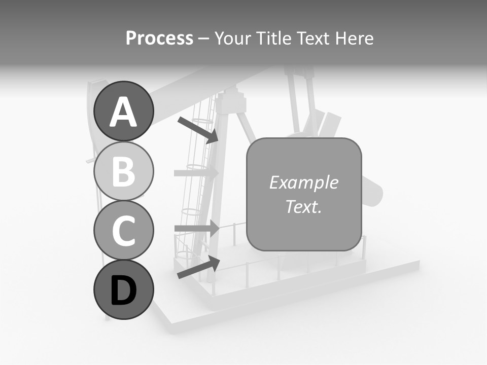 Pumpjack Natural Pump PowerPoint Template