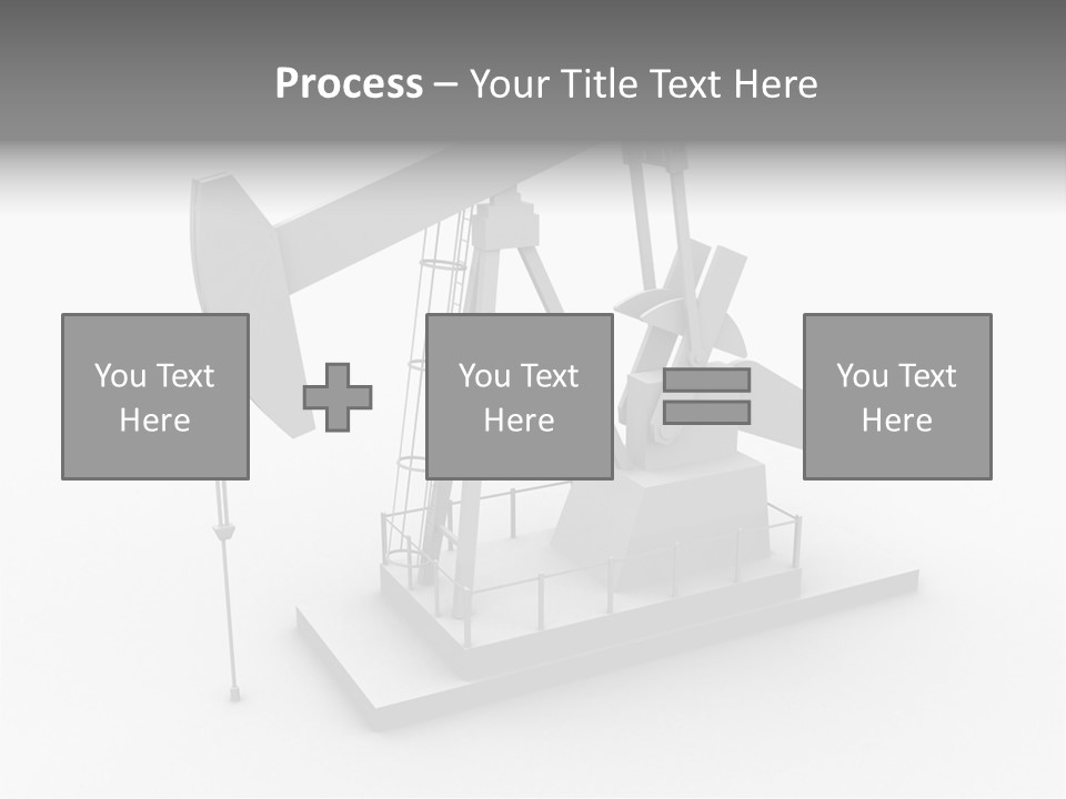 Pumpjack Natural Pump PowerPoint Template