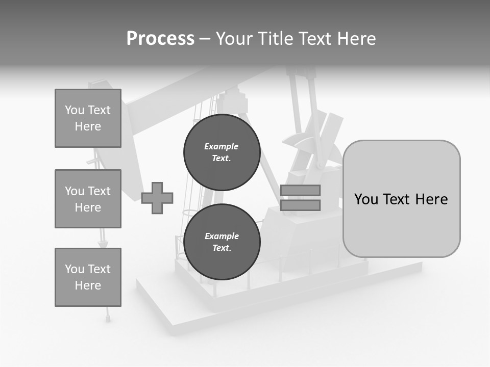 Pumpjack Natural Pump PowerPoint Template
