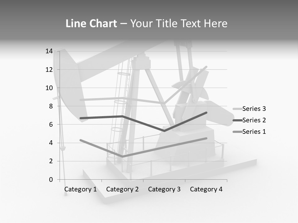 Pumpjack Natural Pump PowerPoint Template