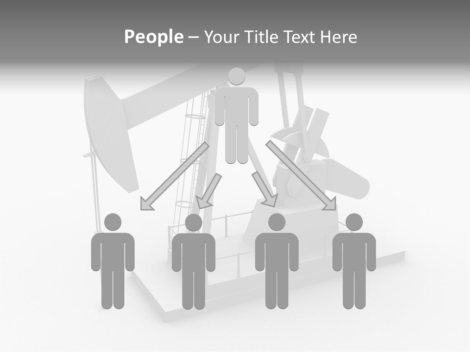 Pumpjack Natural Pump PowerPoint Template