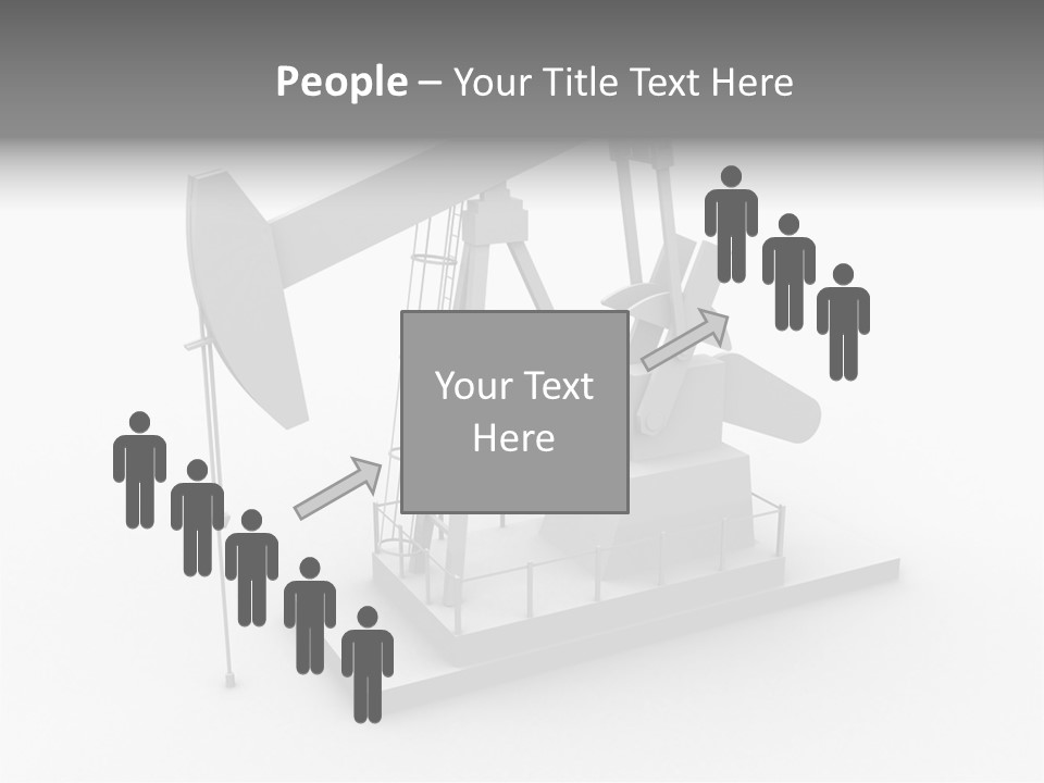 Pumpjack Natural Pump PowerPoint Template