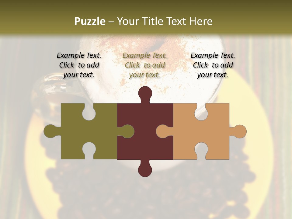 Capucino Breakfast Health PowerPoint Template