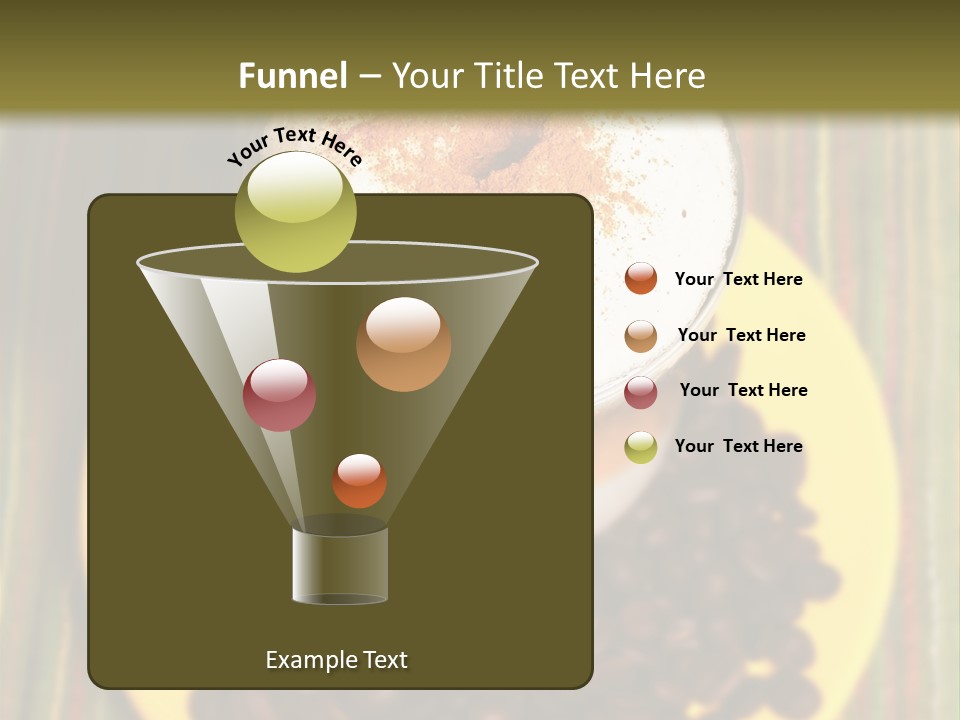 Capucino Breakfast Health PowerPoint Template