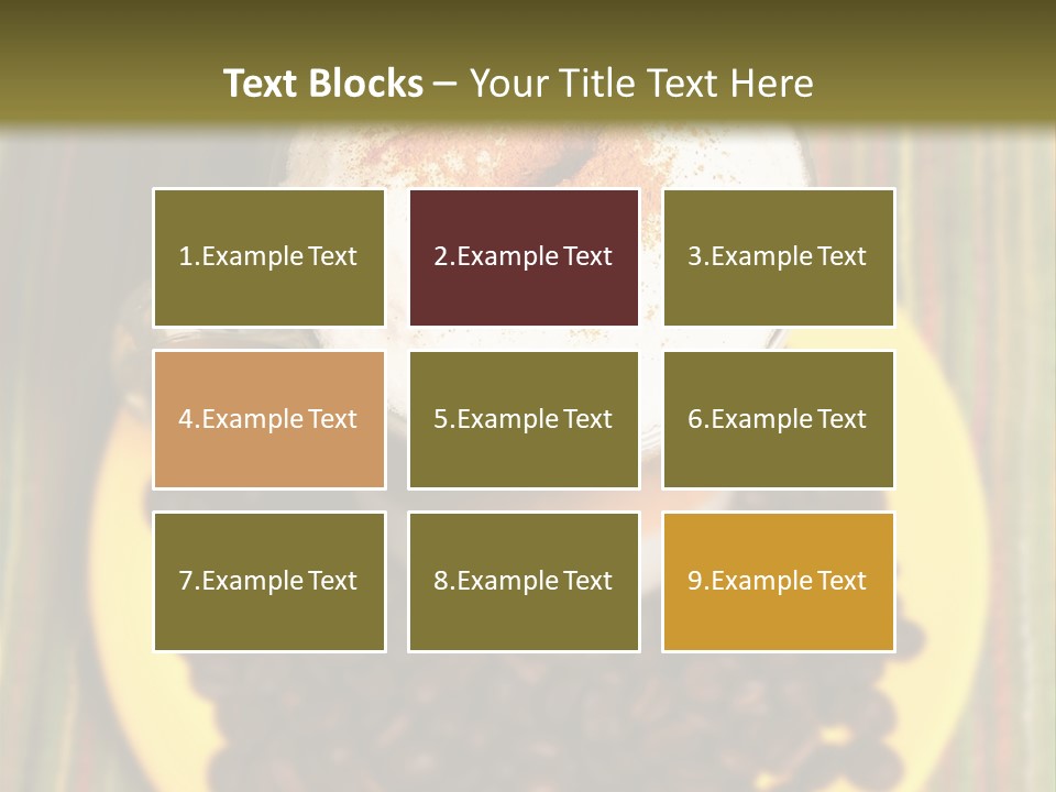 Capucino Breakfast Health PowerPoint Template