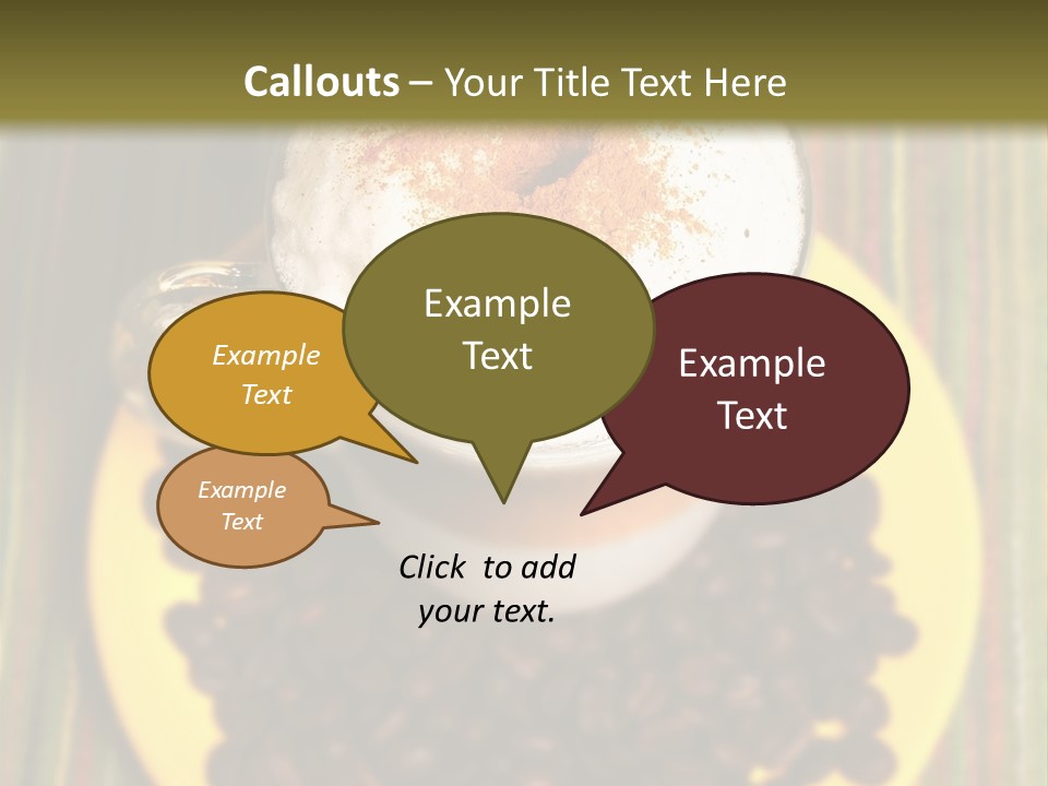 Capucino Breakfast Health PowerPoint Template