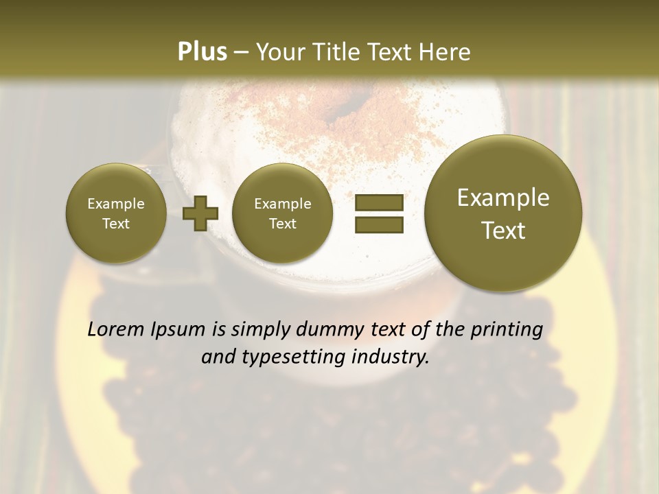 Capucino Breakfast Health PowerPoint Template