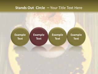 Capucino Breakfast Health PowerPoint Template