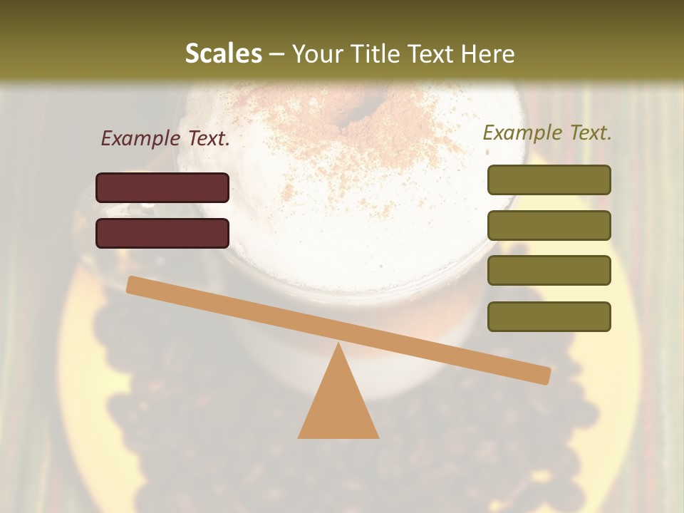 Capucino Breakfast Health PowerPoint Template