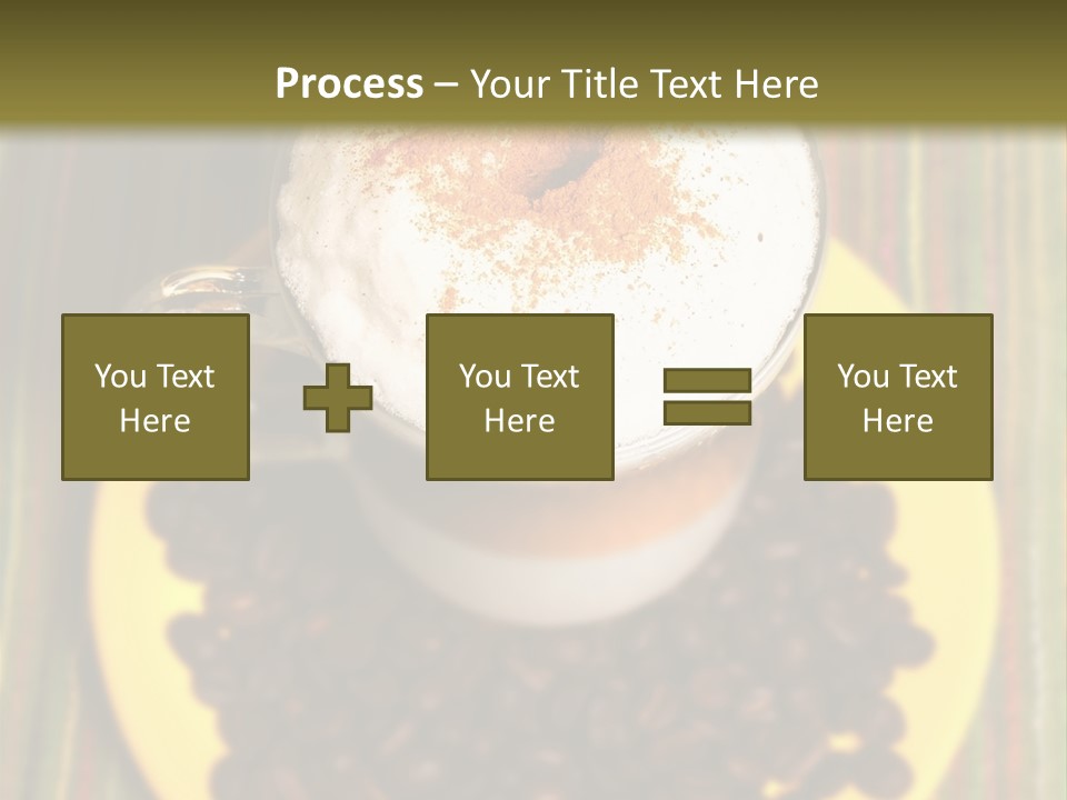 Capucino Breakfast Health PowerPoint Template